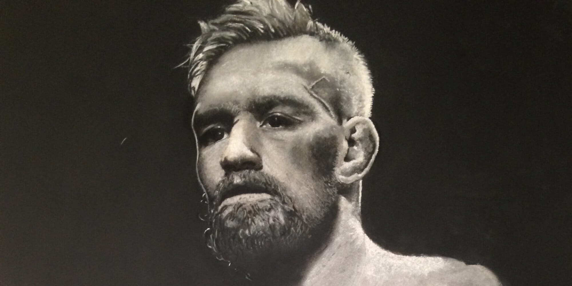 Conor McGregor in Charcoal Conor McGregor Charcoal