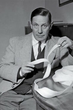 George de Mestral, creator of Velcro hook and loop fastening system used analogical thinking